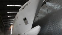 63m luxury yacht Project 601 under construction at Sunrise Yachts